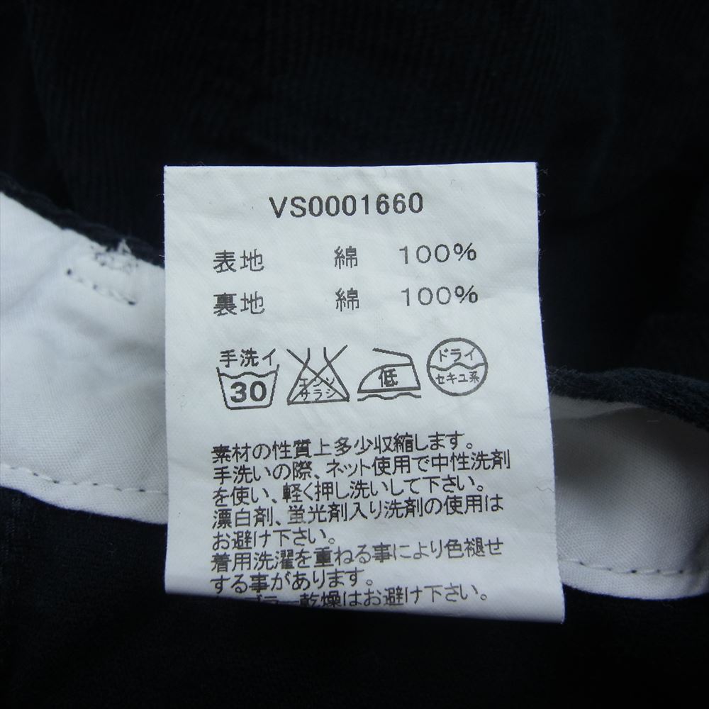 VISVIM ビズビム VS0001660 FIL EXCLUSIVE SCOUT SHORTS CORDUROY コーデュロイ スカウト ショーツ ハーフ パンツ ブラック系 M【中古】