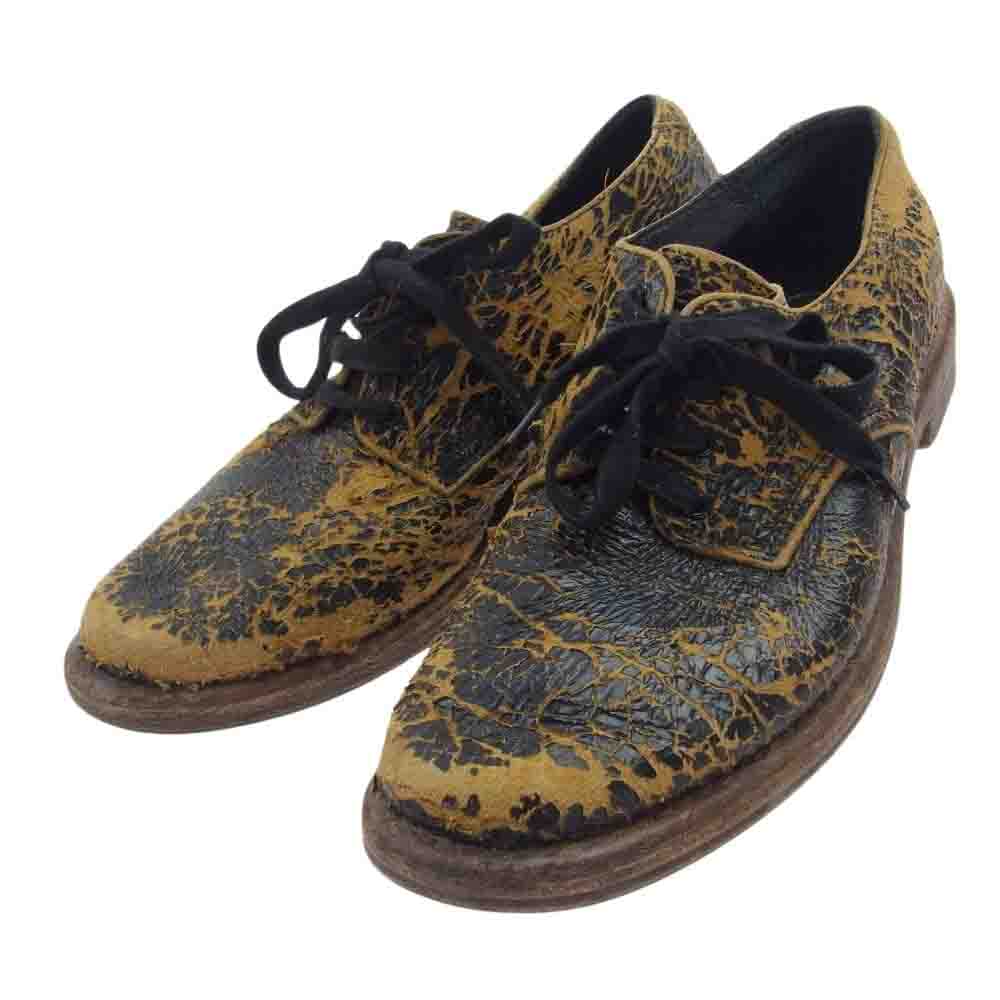 VISVIM ビズビム Hammond Folk レザー シューズ ブラック系 9【中古】