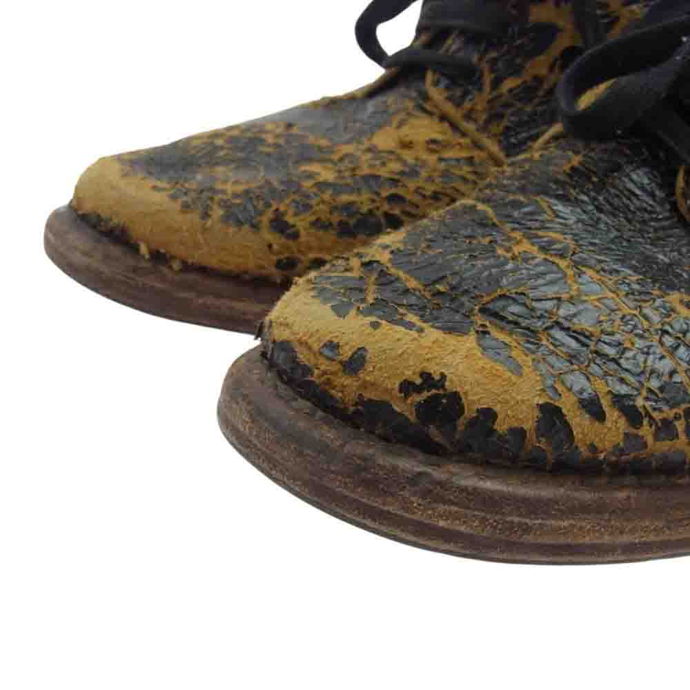 VISVIM ビズビム Hammond Folk レザー シューズ ブラック系 9【中古】