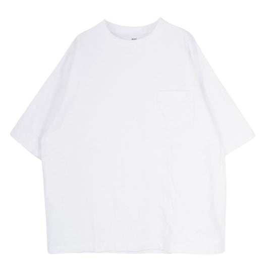Ron Herman ロンハーマン 2920900412 RHC Ｗide Pocket Tee ワイド ポケット クルーネック 半袖 Tシャツ ホワイト系 L【中古】