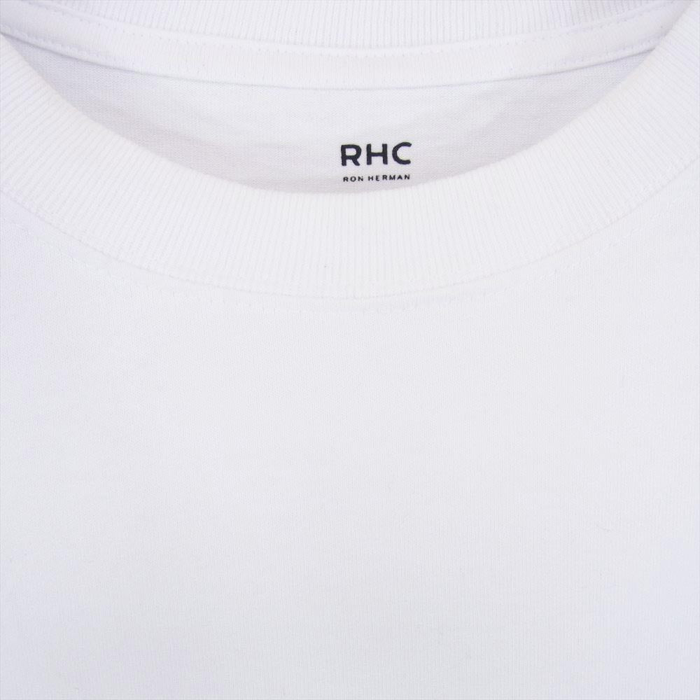 Ron Herman ロンハーマン 2920900412 RHC Ｗide Pocket Tee ワイド ポケット クルーネック 半袖 Tシャツ ホワイト系 L【中古】