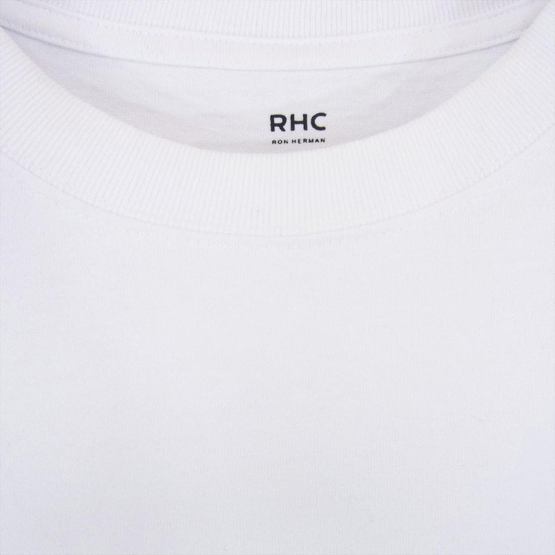 Ron Herman ロンハーマン 2920900412 RHC Ｗide Pocket Tee ワイド ポケット クルーネック 半袖 Tシャツ ホワイト系 L【中古】