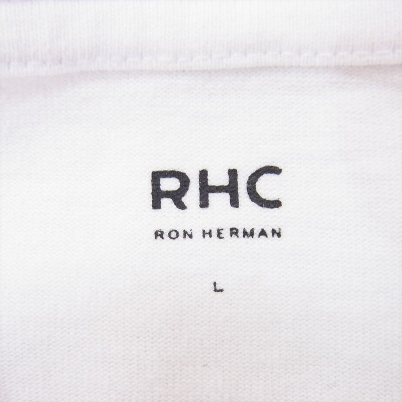 Ron Herman ロンハーマン 2920900412 RHC Ｗide Pocket Tee ワイド ポケット クルーネック 半袖 Tシャツ ホワイト系 L【中古】