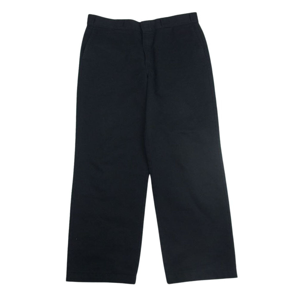 Ron Herman ロンハーマン 21SS 211M40RH03 × Dickies ディッキーズ 別注 WORK CHINO PANT ストレッチ ツイル ストレート ワーク チノ パンツ ブラック ブラック系 36【中古】