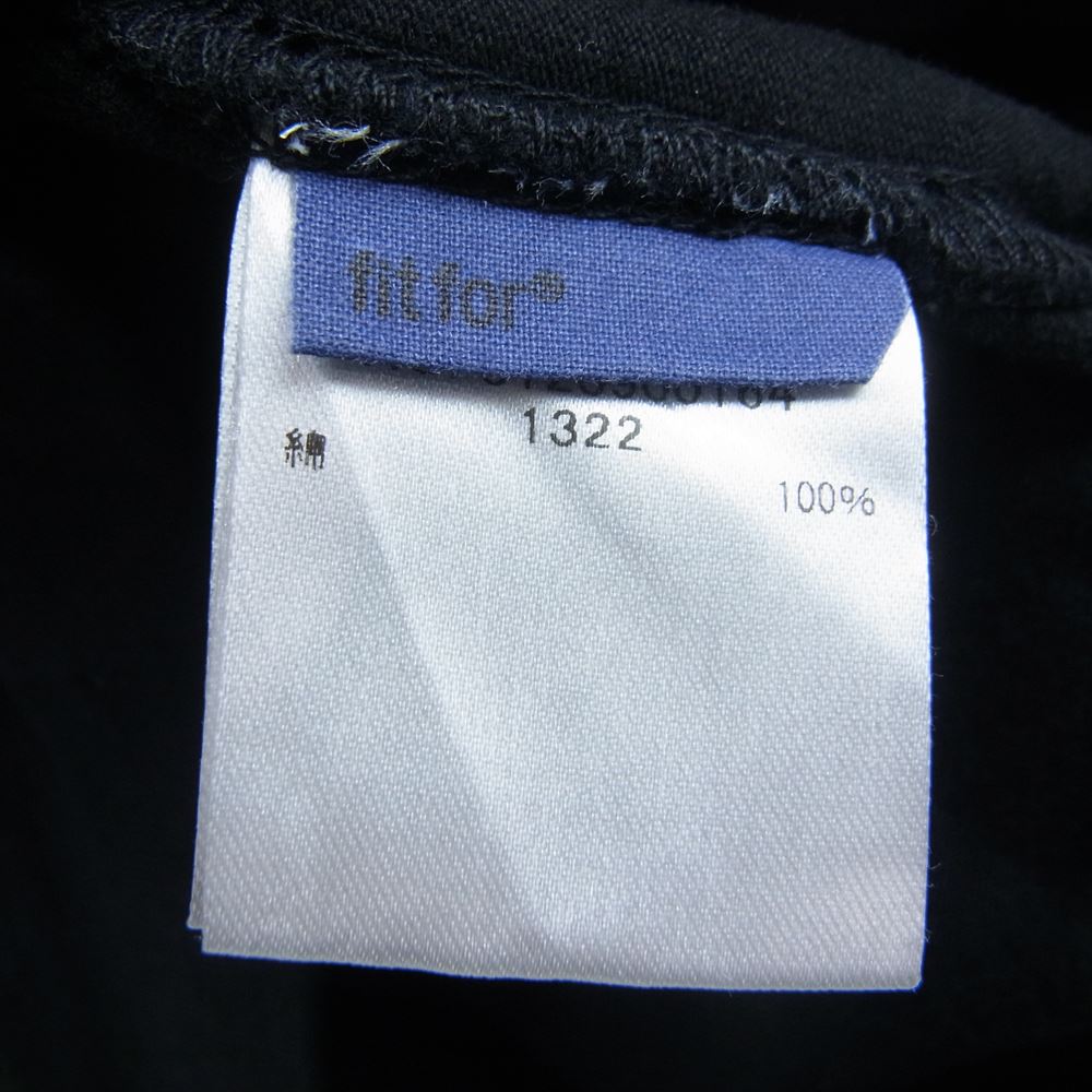 Ron Herman ロンハーマン 3120900164 RHC Wide Crew Neck Long Sleeve Tee ワイド クルー ネック 長袖 Tシャツ ブラック ブラック系 L【中古】