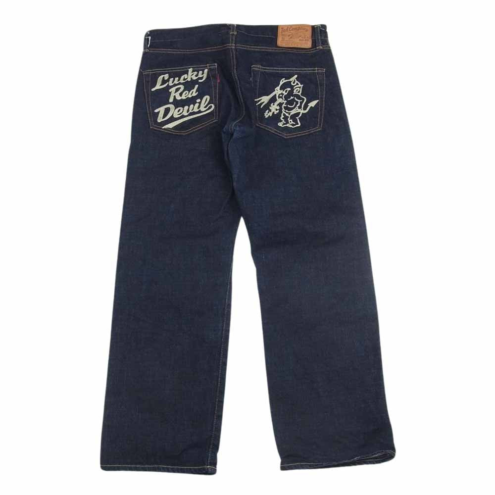 テッドカンパニー DEVIL-005 伍号 ボタンフライ デニム パンツ インディゴブルー系 W32【中古】