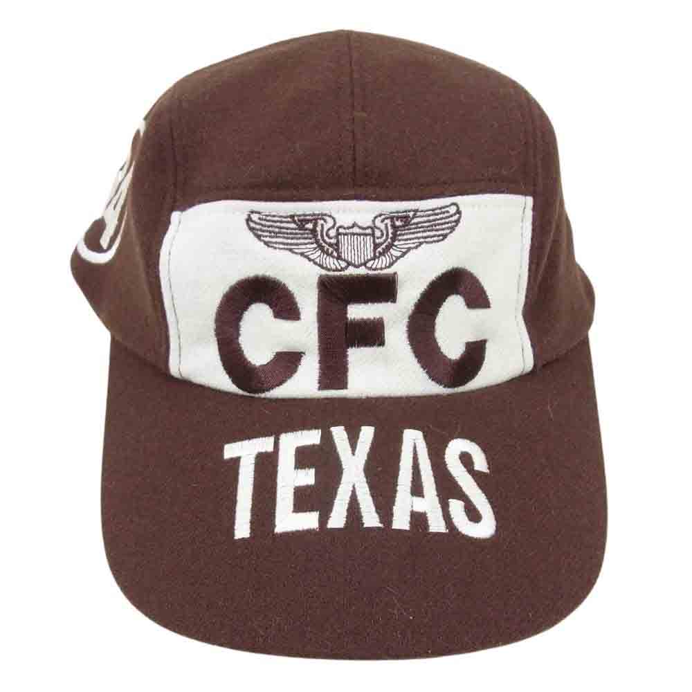 ジェット・リンク  U.S.AIR CREW CAP クルー キャップ ブラウン系【美品】【中古】