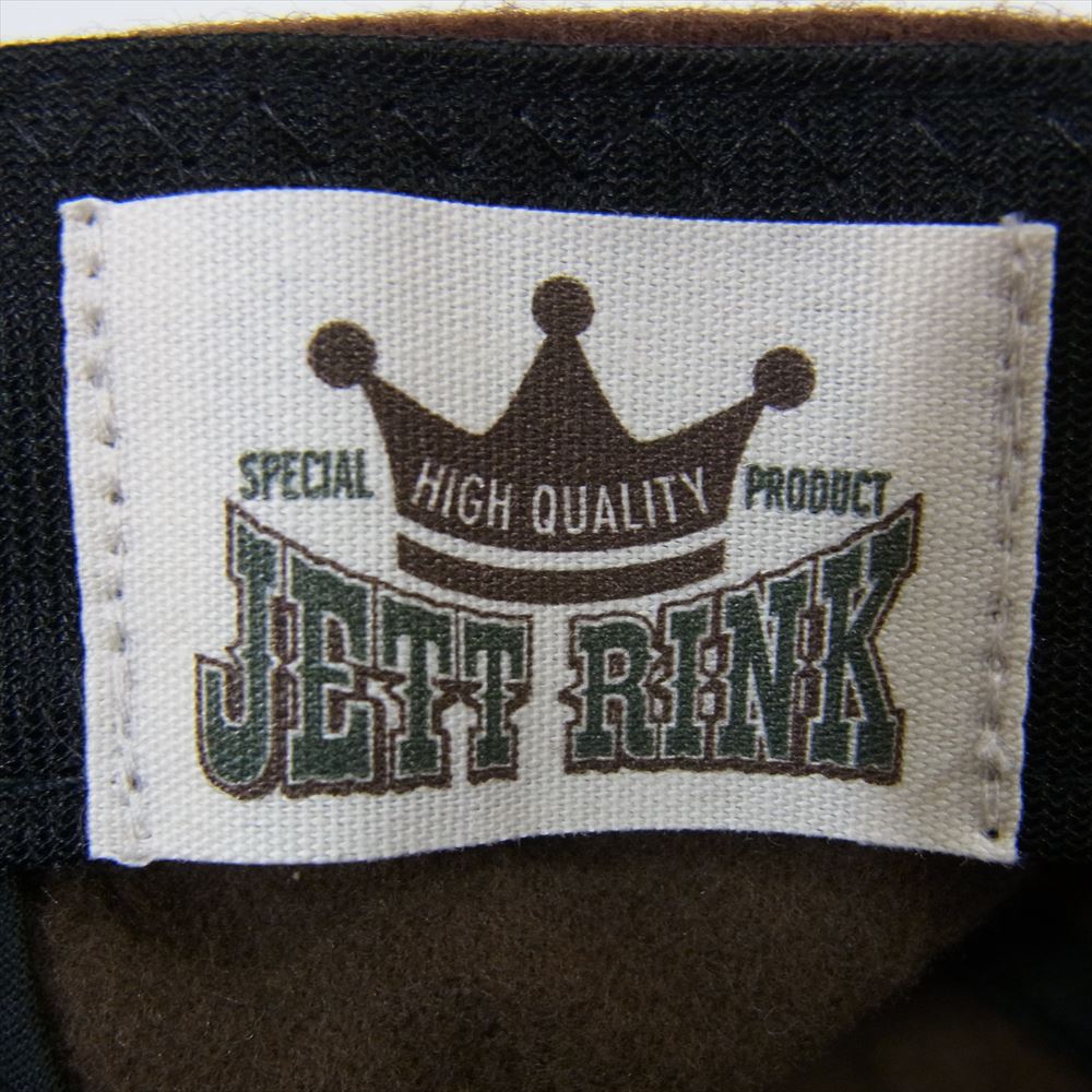 ジェット・リンク  U.S.AIR CREW CAP クルー キャップ ブラウン系【美品】【中古】
