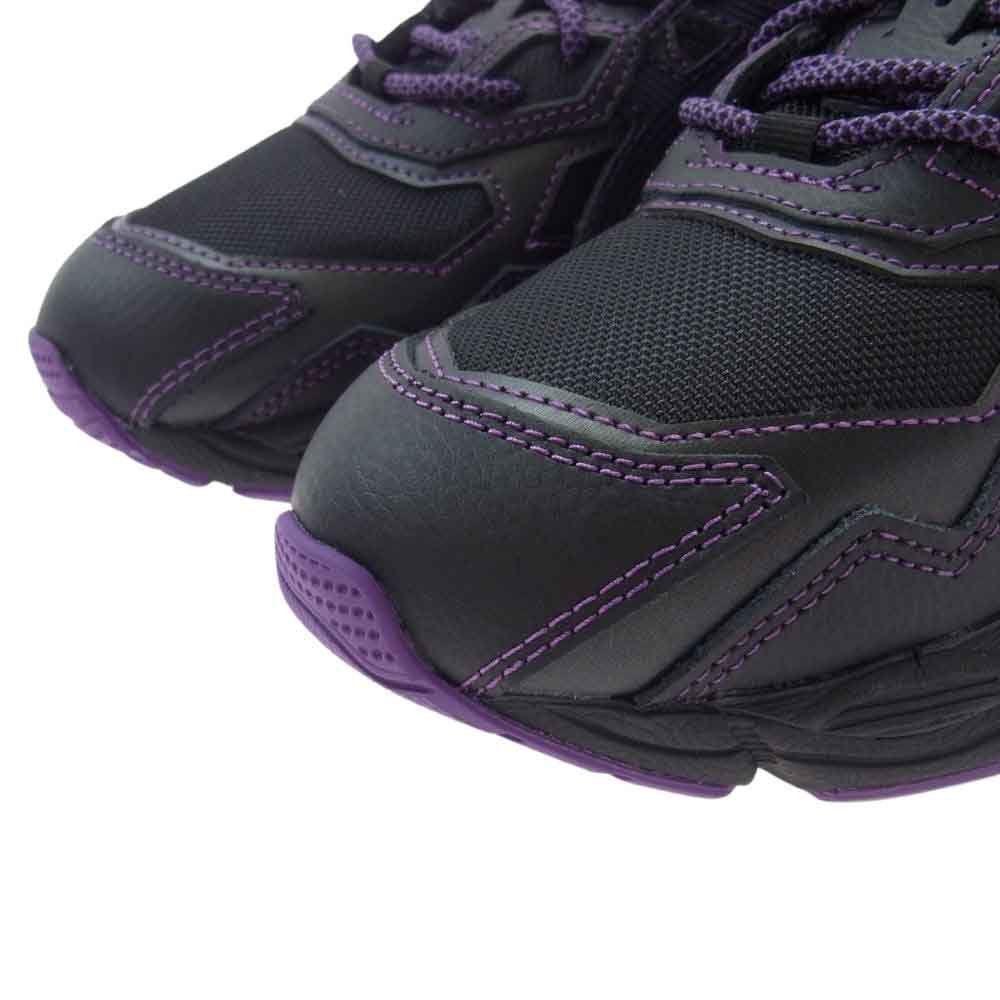 Needles ニードルス 1201B008-001 × ASICS アシックス GEL-NYC ゲル NYC スニーカー ブラック系 パープル系 25.5cm【極上美品】【中古】