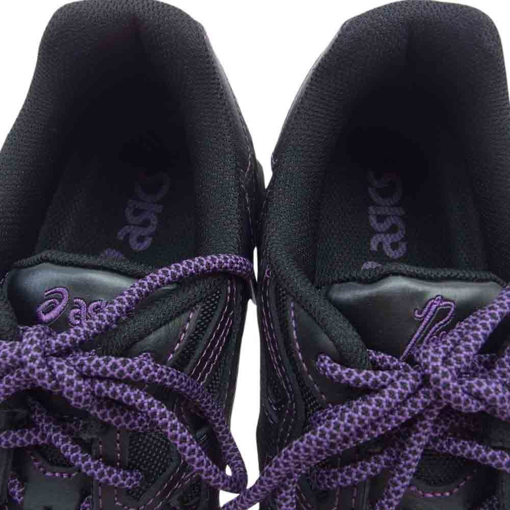 Needles ニードルス 1201B008-001 × ASICS アシックス GEL-NYC ゲル NYC スニーカー ブラック系 パープル系 25.5cm【極上美品】【中古】