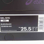 Needles ニードルス 1201B008-001 × ASICS アシックス GEL-NYC ゲル NYC スニーカー ブラック系 パープル系 25.5cm【極上美品】【中古】