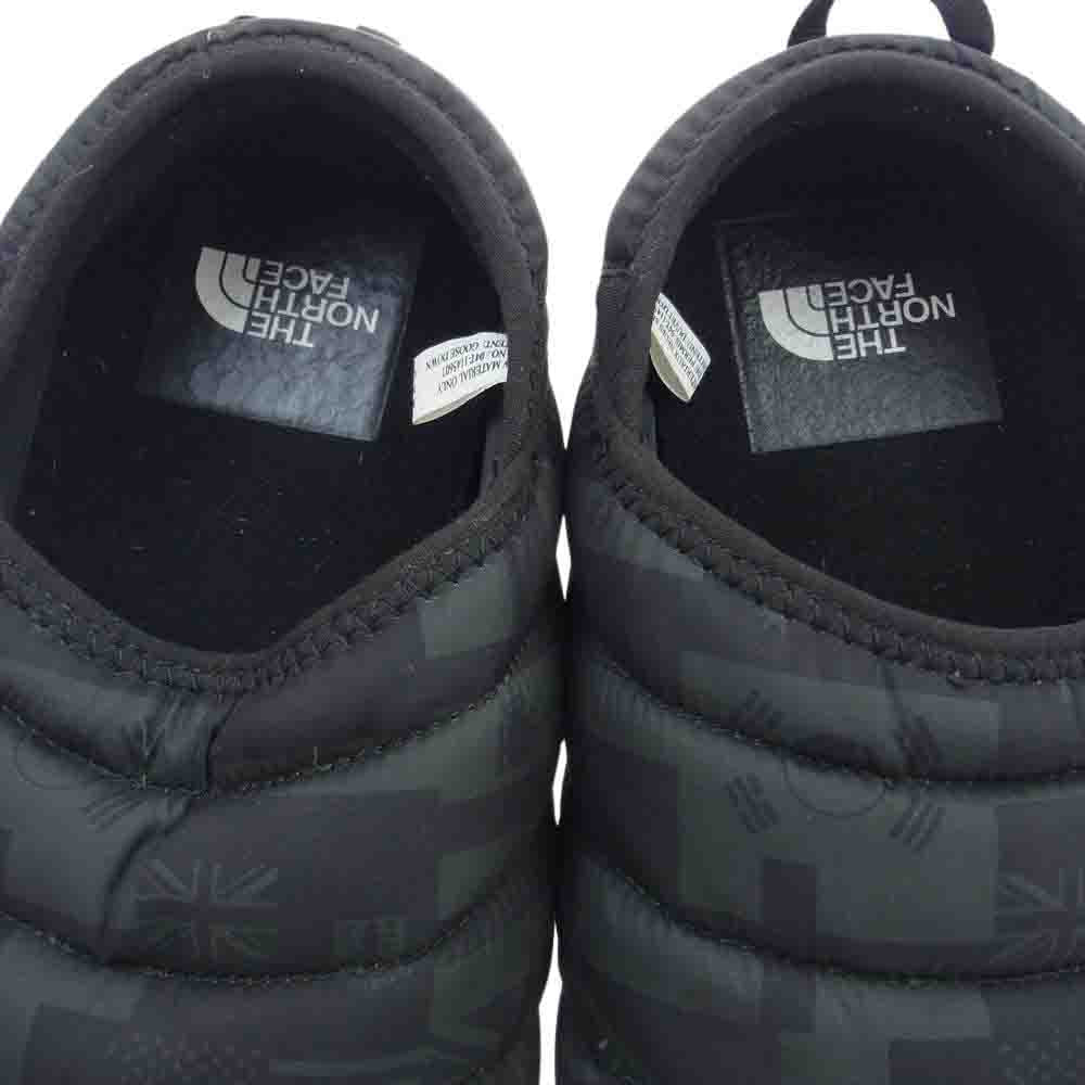 THE NORTH FACE ノースフェイス 04T-1145607 NUPTSE ヌプシ ダウン スリッポン ブラック系 28cm【中古】