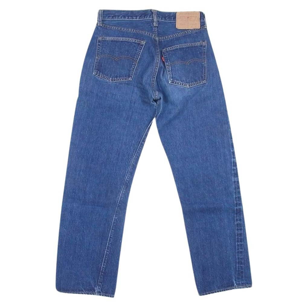 Levi's リーバイス ヴィンテージ オリジナル 501 66前期 ボタン裏刻印6 ビッグE ストレート デニム パンツ インディゴブルー系 サイズ表記無【中古】
