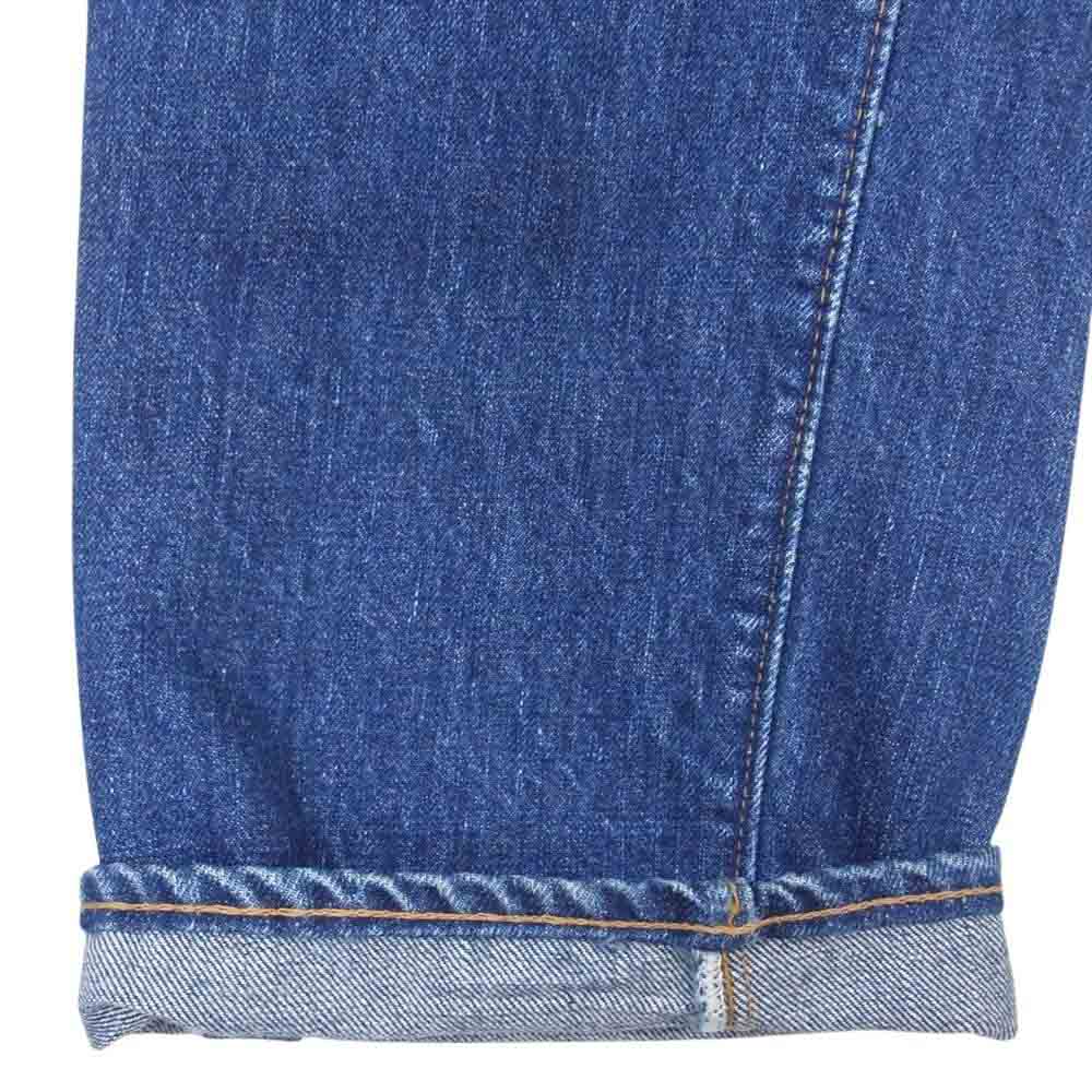 Levi's リーバイス ヴィンテージ オリジナル 501 66前期 ボタン裏刻印6 ビッグE ストレート デニム パンツ インディゴブルー系 サイズ表記無【中古】