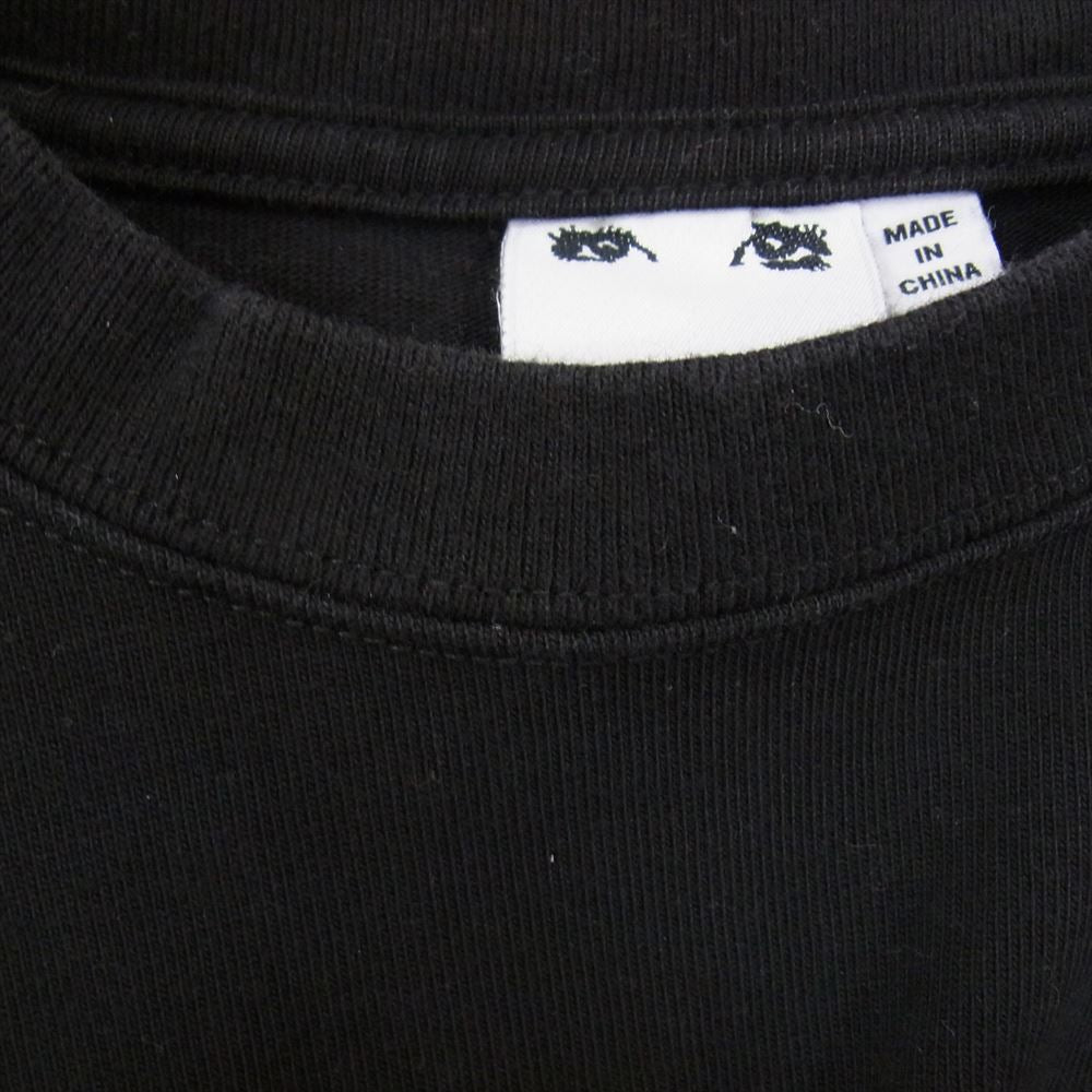 X-girl エックスガール ALOHA LOCALS アロハ ロゴ プリント 半袖 Tシャツ ブラック系 L【中古】