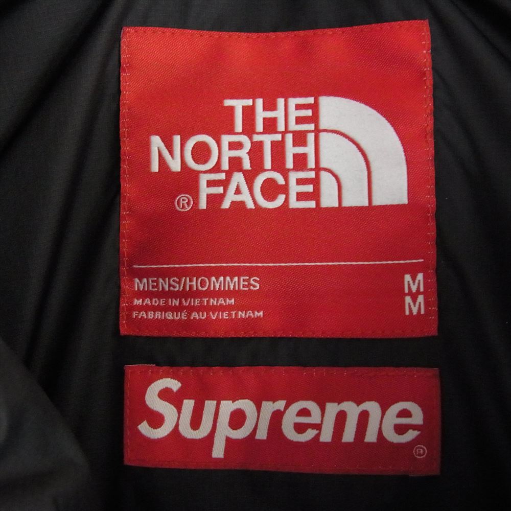 Supreme シュプリーム The North Face 800-Fill Half Zip Hooded Pullover ノースフェイス ハーフジップ フード プルオーバー ダウン ジャケット  マルチカラー系 M【中古】