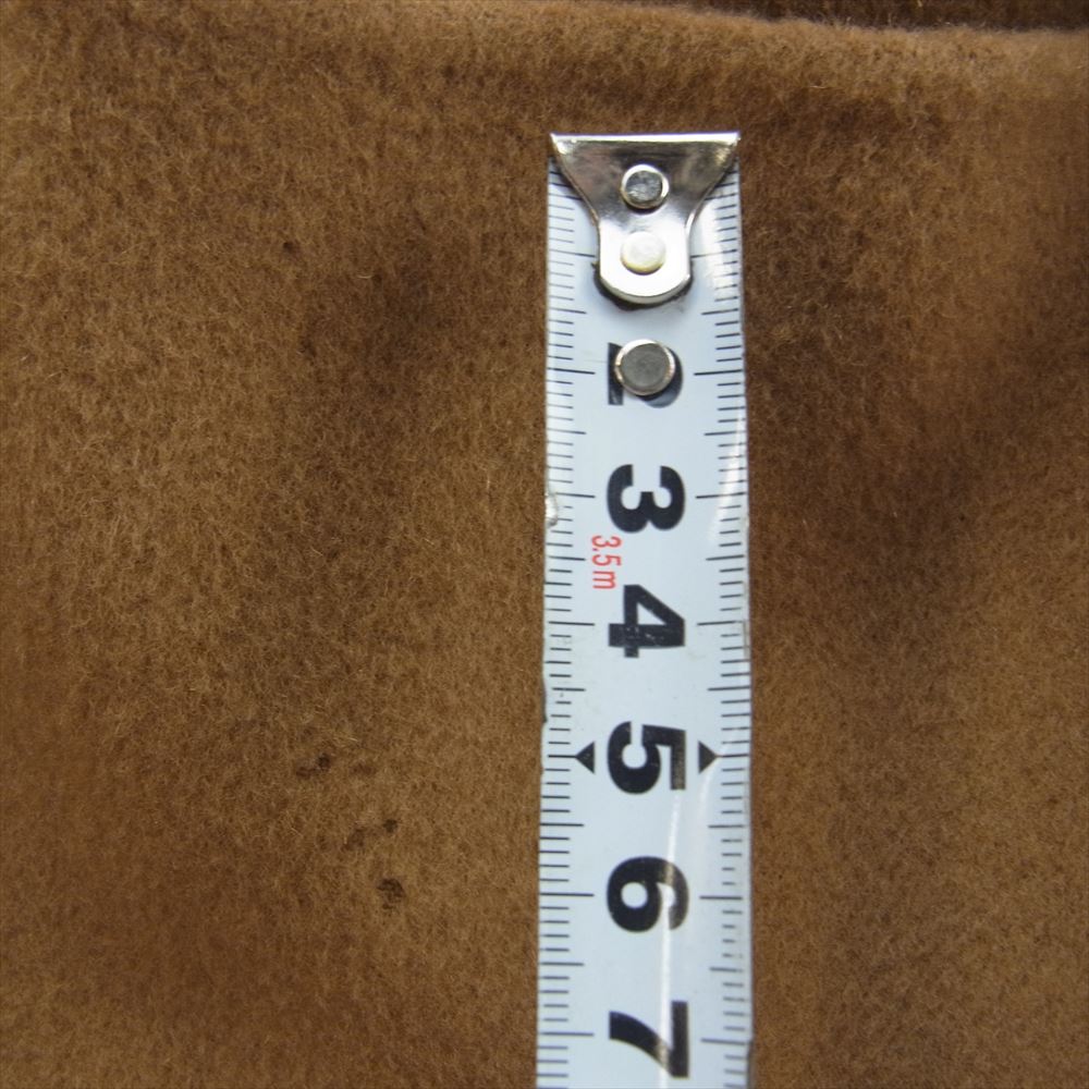 ナエ N-53405 Back Tack Coat バック タック ウール コート ライトブラウン系【中古】