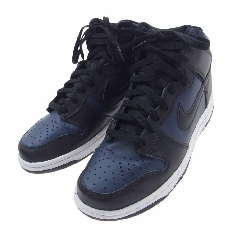 NIKE ナイキ DJ0383-400 × Fragment フラグメント Dunk High Tokyo ダンクハイ トーキョー スニーカー  ネイビー系【中古】