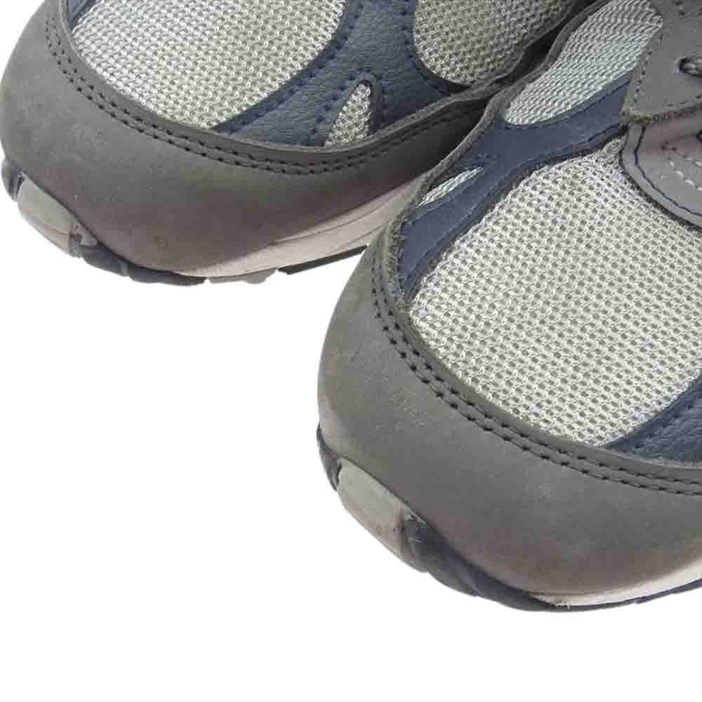 NEW BALANCE ニューバランス M991GNS 英国製 991 スエード ローカット スニーカー グレー系 27cm【中古】