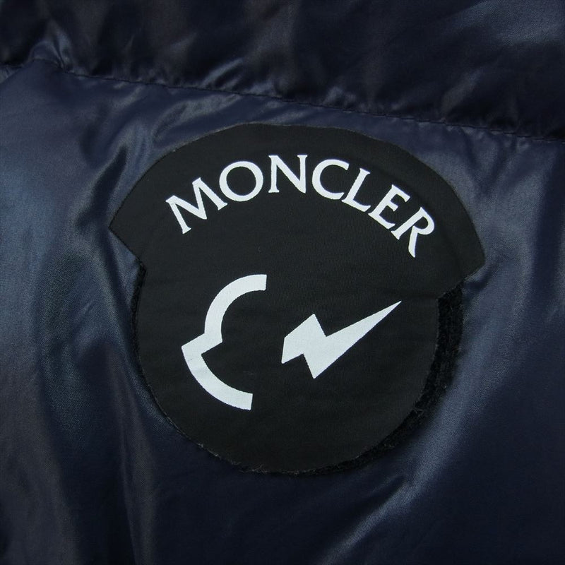 MONCLER モンクレール 21AW G209U1A00016 × FRAGMENT フラグメント ANTHEMYX アンテミクス ダウン ジャケット ネイビー系 2【中古】