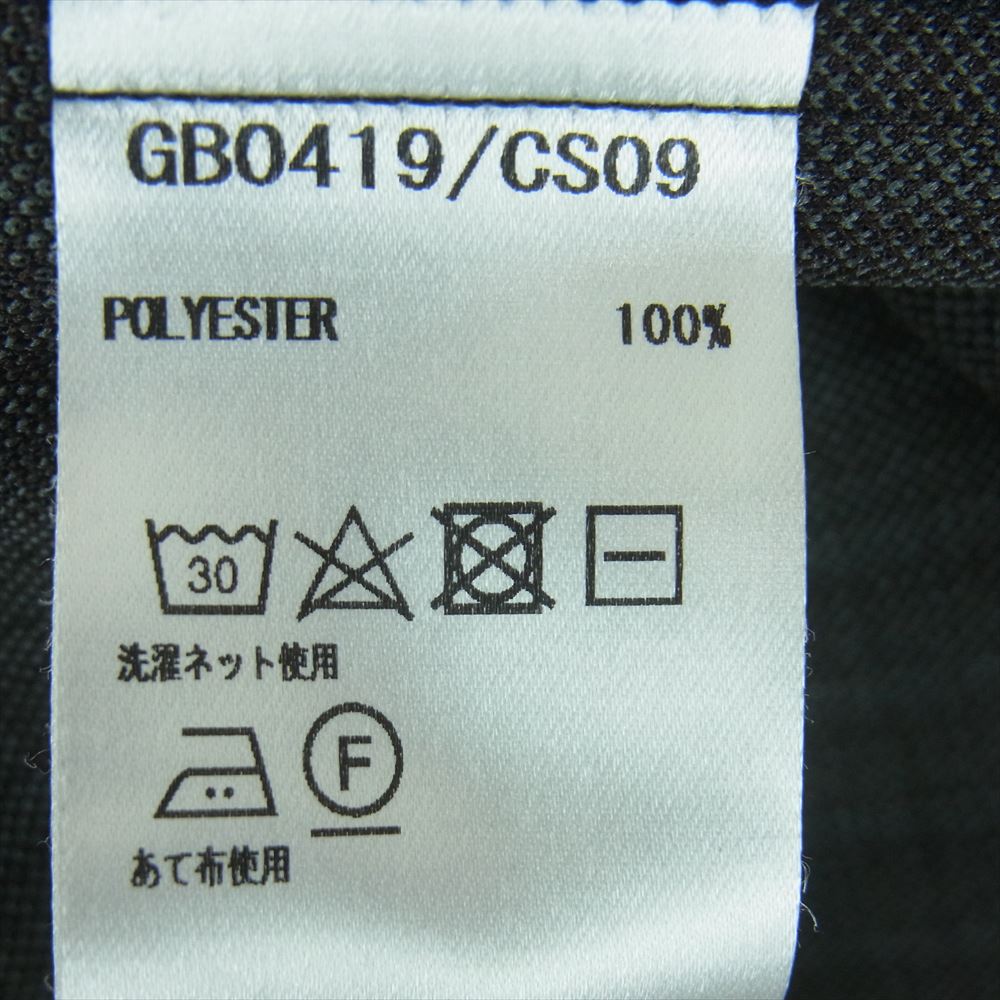 glamb グラム GB0419 CS09 Mist CS ミストカットソー ハイネック 変形 ポリエステル ストライプ カーディガン ブラック系 ブラウン系 グレー系 3【美品】【中古】