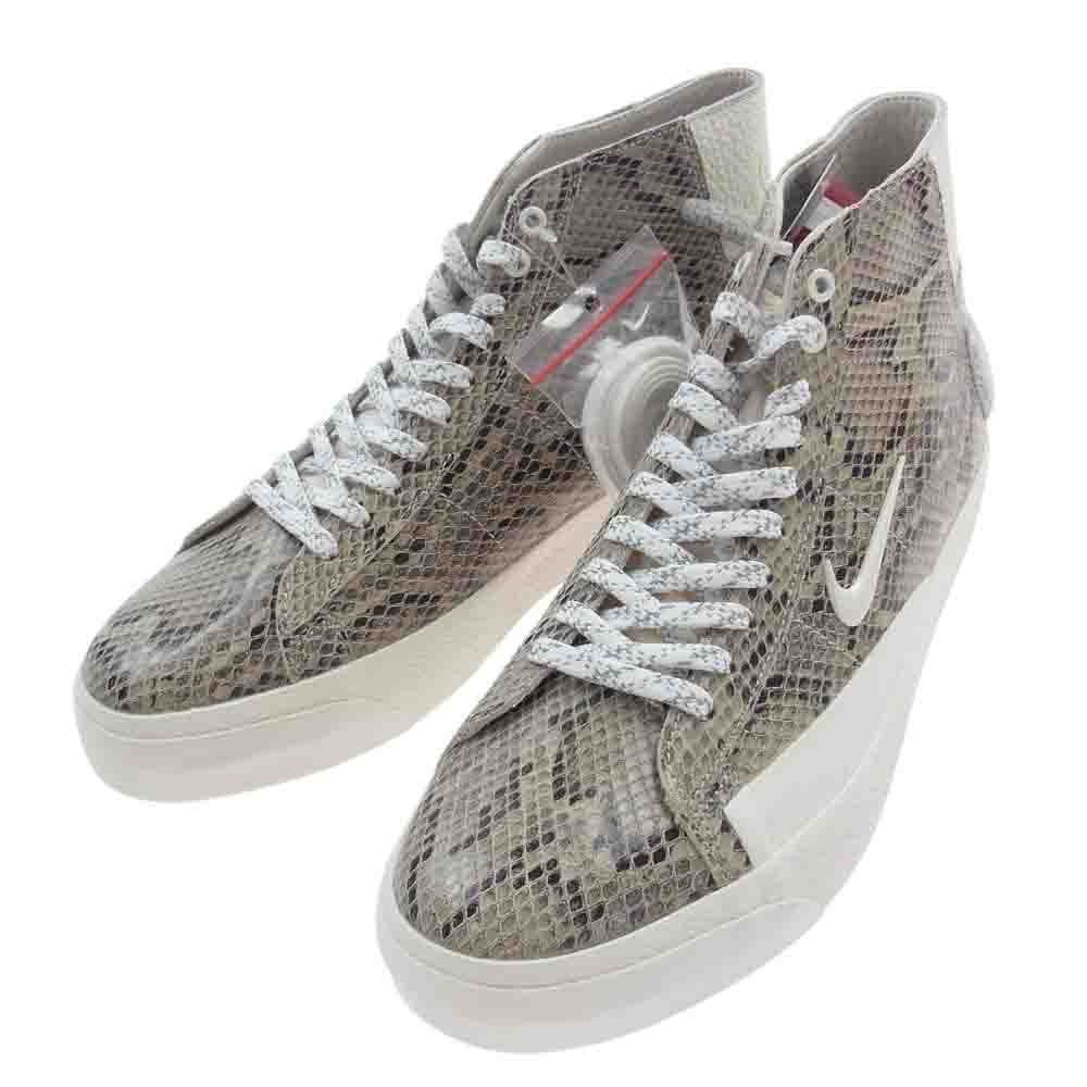 NIKE ナイキ CN4540-001 × SOULLAND SB Blazer Mid Snakeskin ソウルランド  ブレーザー ミッド スニーカー マルチカラー系 28cm【極上美品】【中古】