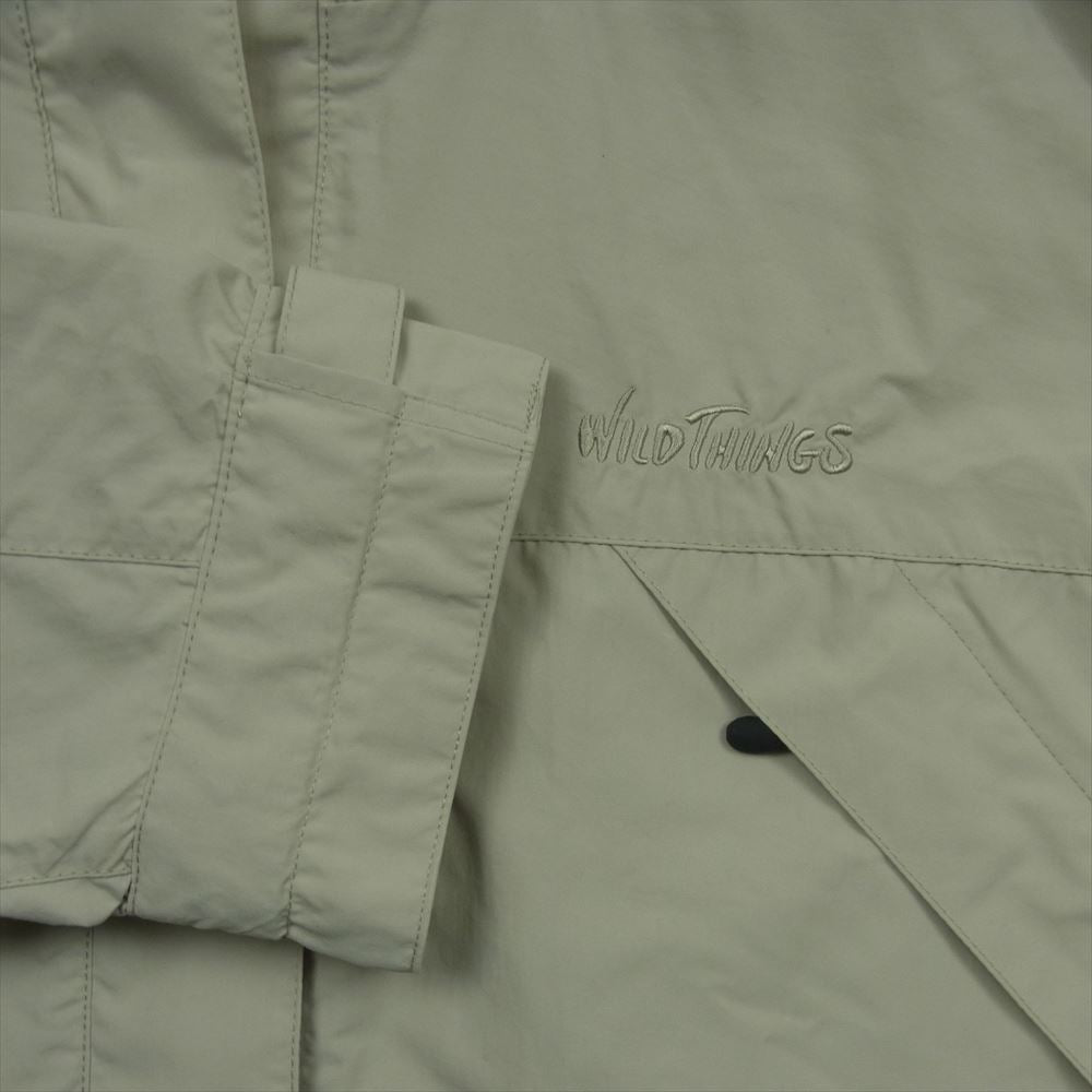 WILDTHINGS ワイルドシングス Spick and Span OVER COAT スピックアンドスパン フード付き オーバー コート ベージュ系 M【極上美品】【中古】