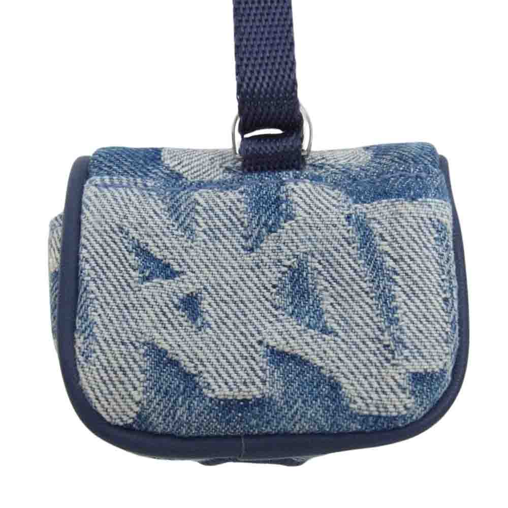 Supreme シュプリーム 22SS Fat Tip Jacquard Denim Airpod Case ファット ティップ ジャカード デニム エアーポッズ ケース インディゴブルー系【中古】