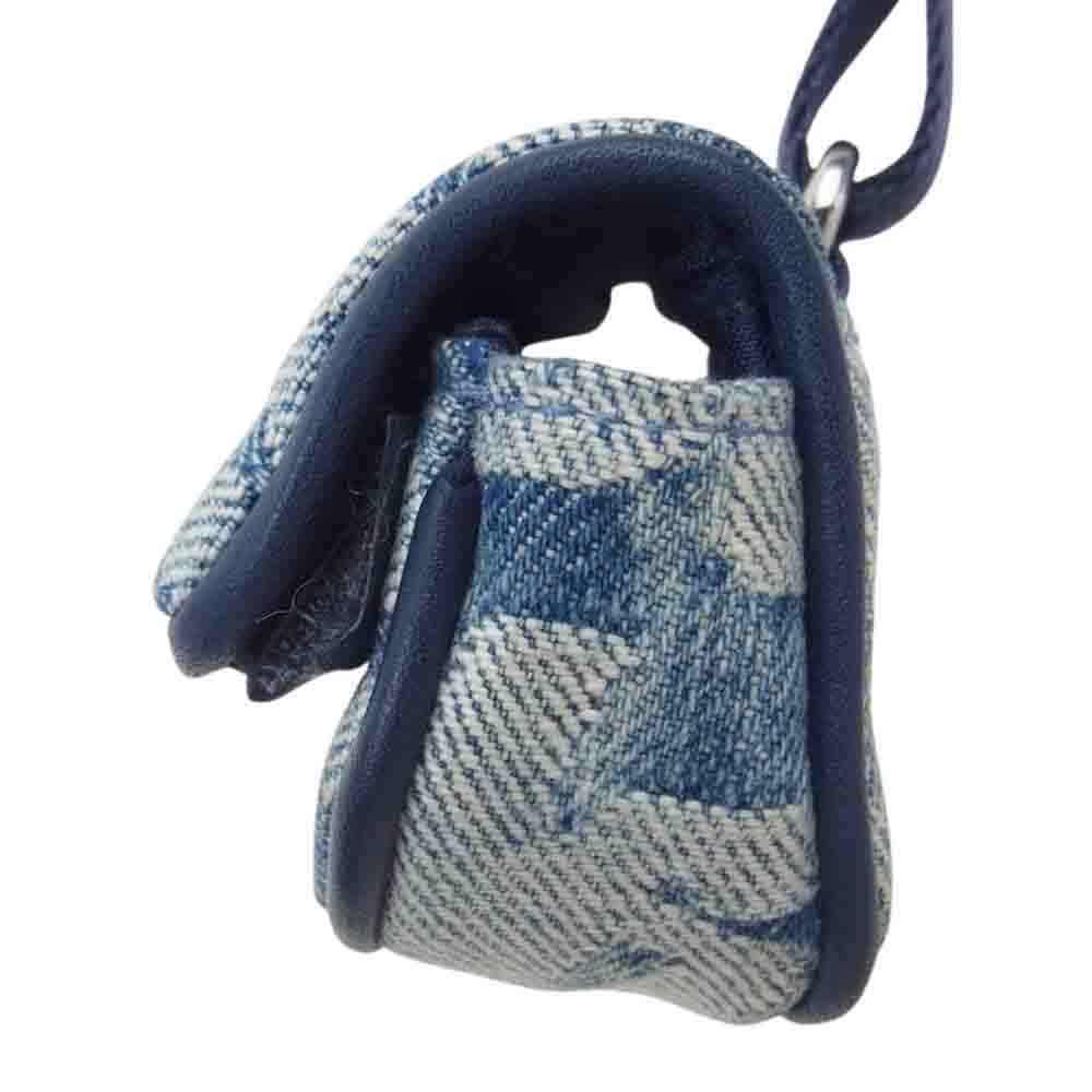 Supreme シュプリーム 22SS Fat Tip Jacquard Denim Airpod Case ファット ティップ ジャカード デニム エアーポッズ ケース インディゴブルー系【中古】