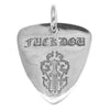 CHROME HEARTS クロムハーツ（原本無） GUITAR PICK FUCKYOU ギターピック ペンダント シルバー系【中古】