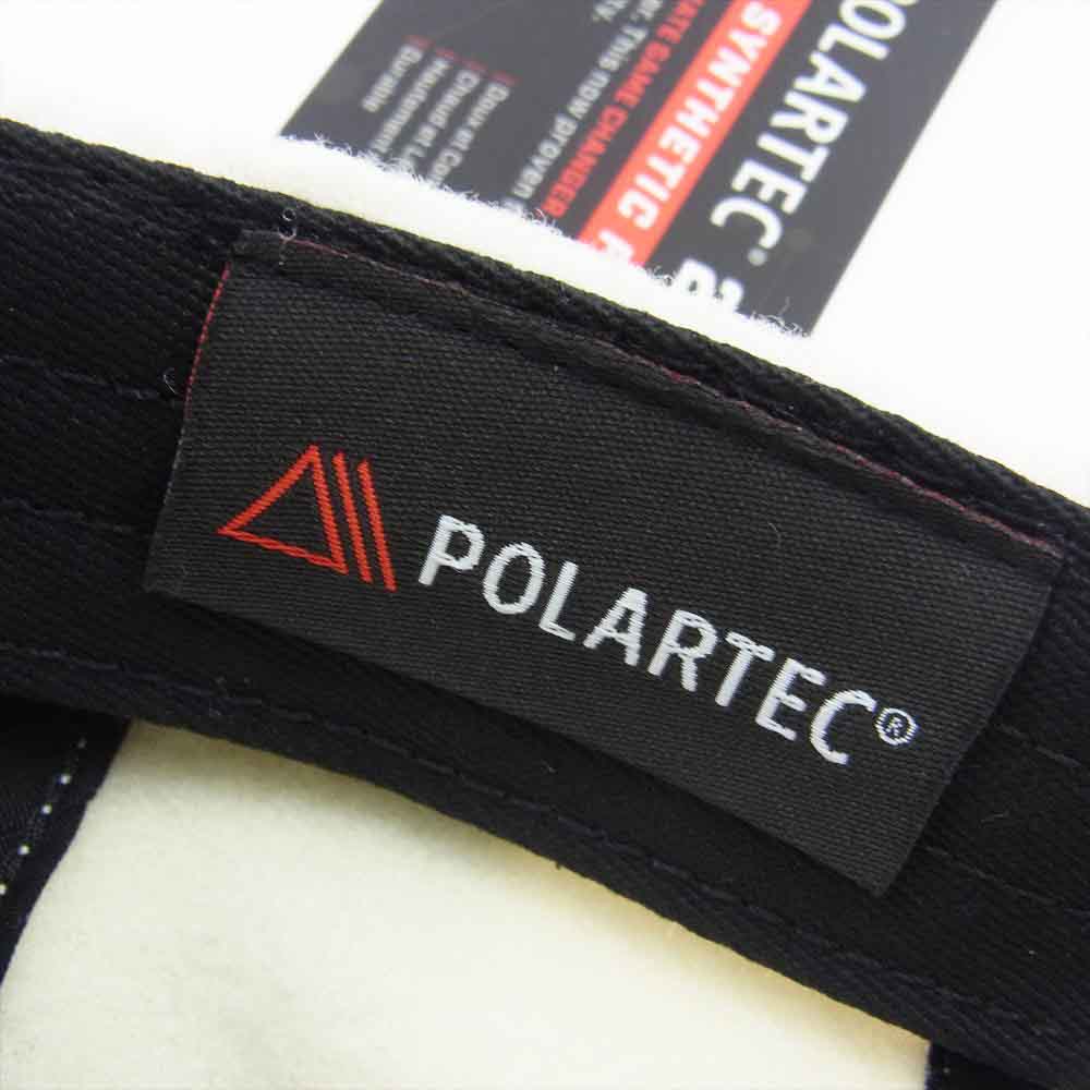 Supreme シュプリーム 23AW polartec small box 6-panel ポーラテック スモール ボックス ロゴ キャップ オフホワイト系【極上美品】【中古】