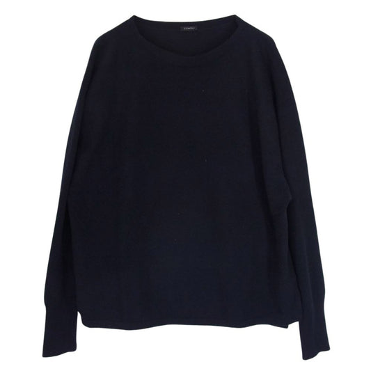 COMOLI コモリ 21AW U03-06005 CASHMERE カシミヤ100% ニット ネイビー系 サイズ表記無【中古】