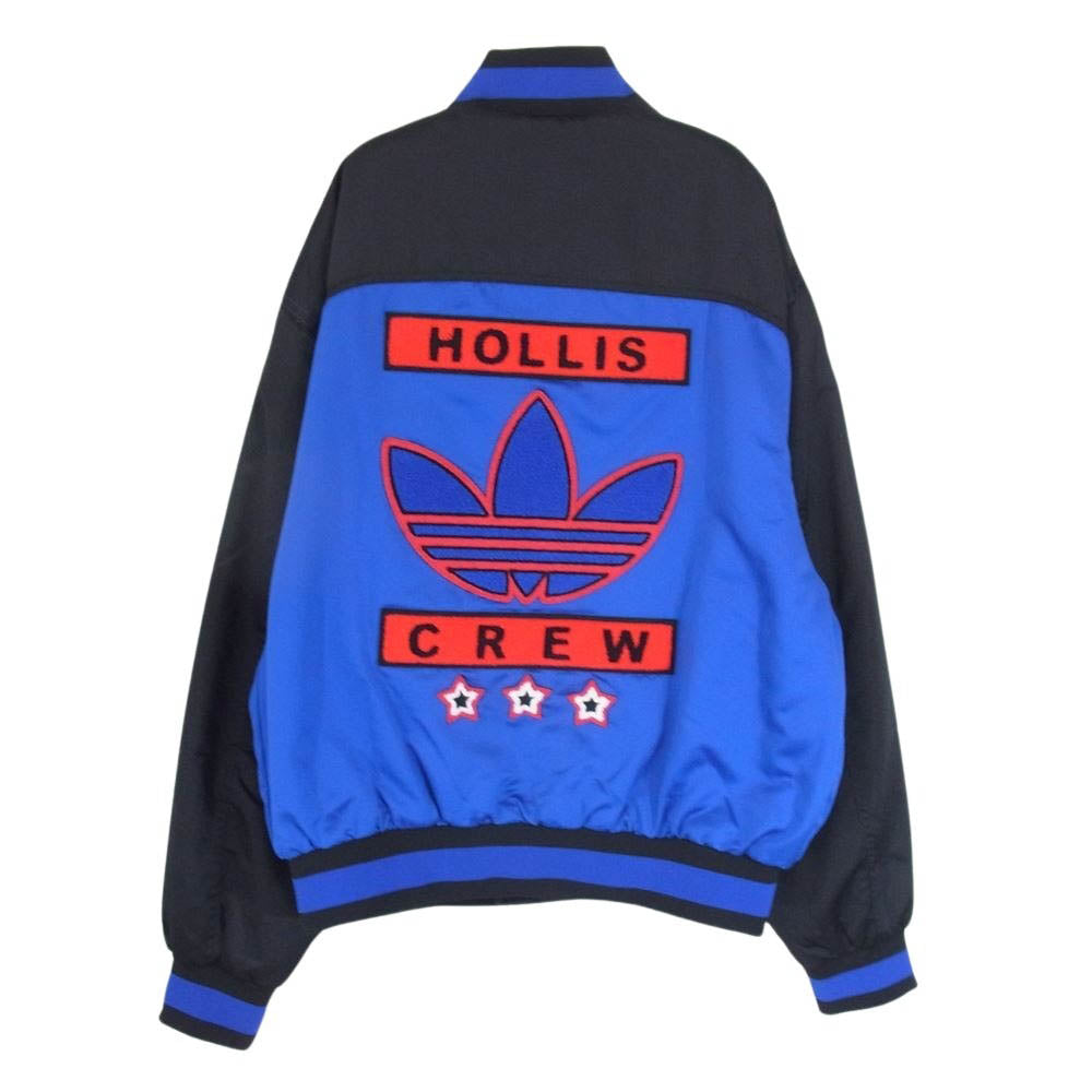 adidas アディダス GN5931 RUN DMC VARSITY バーシティ ジャケット ブルー系 M【美品】【中古】