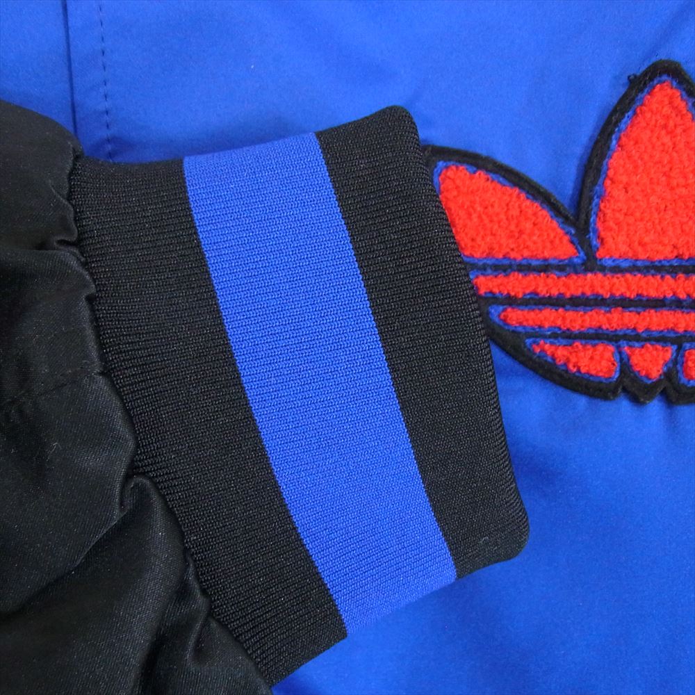 adidas アディダス GN5931 RUN DMC VARSITY バーシティ ジャケット ブルー系 M【美品】【中古】