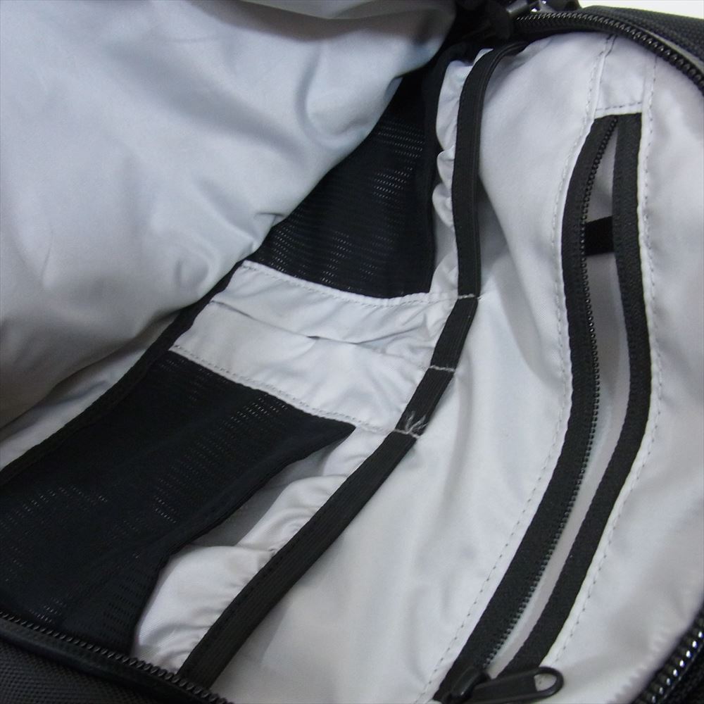 ウェクスレイ  SHELDRAKE BACKPACK シェルドレイク レザー コンビネーション バックパック リュック ブラック系【中古】