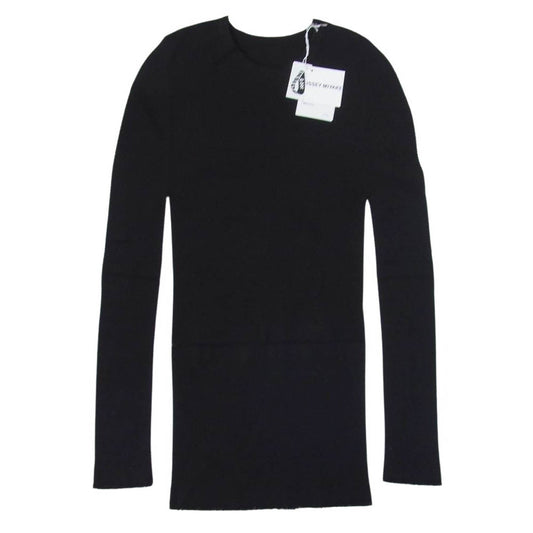 ISSEY MIYAKE イッセイミヤケ 24SS IM41-KK882-45 SKIN AP スキン ストレッチメッシュ カットソー ブラック系 2【新古品】【未使用】【中古】