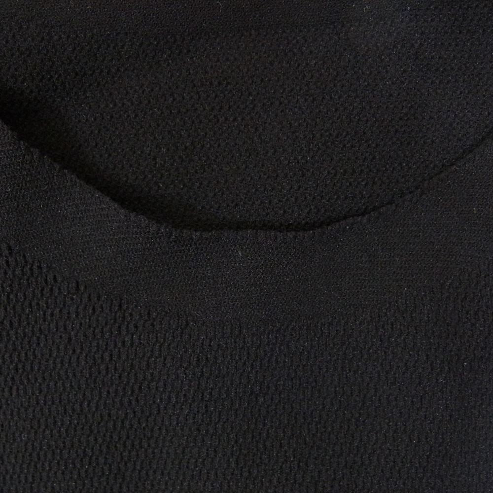 ISSEY MIYAKE イッセイミヤケ 24SS IM41-KK882-45 SKIN AP スキン ストレッチメッシュ カットソー ブラック系 2【新古品】【未使用】【中古】