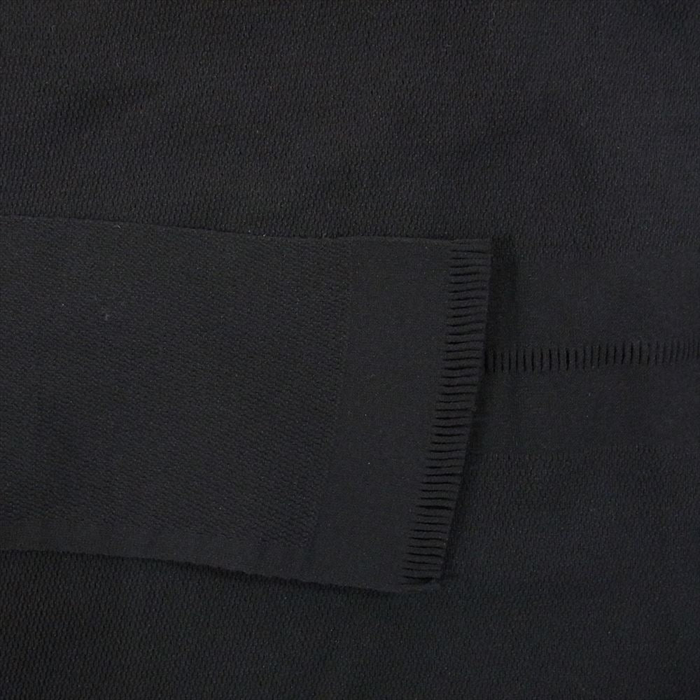 ISSEY MIYAKE イッセイミヤケ 24SS IM41-KK882-45 SKIN AP スキン ストレッチメッシュ カットソー ブラック系 2【新古品】【未使用】【中古】