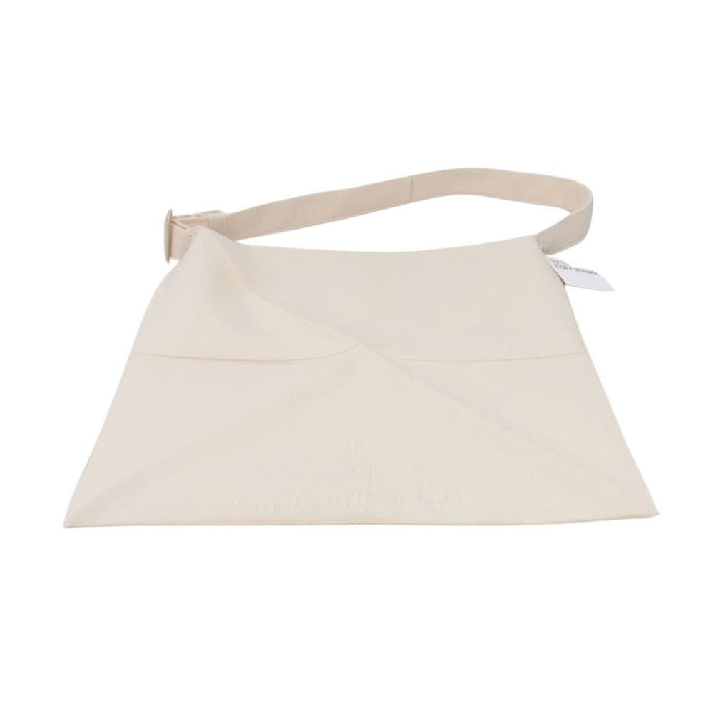 ISSEY MIYAKE イッセイミヤケ IL41-AG232-04 132 5 イチサンニーゴー TATAMI タタミ 立体構造 高撥水ストレッチ糸 ショルダーバッグ ベージュ系【極上美品】【中古】