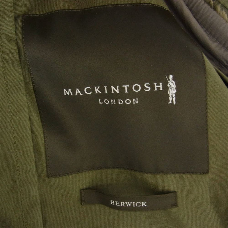 Mackintosh マッキントッシュ G1F35-620-78 LONDON ロンドン BERWICK バーウィック  カーキ系 42【中古】