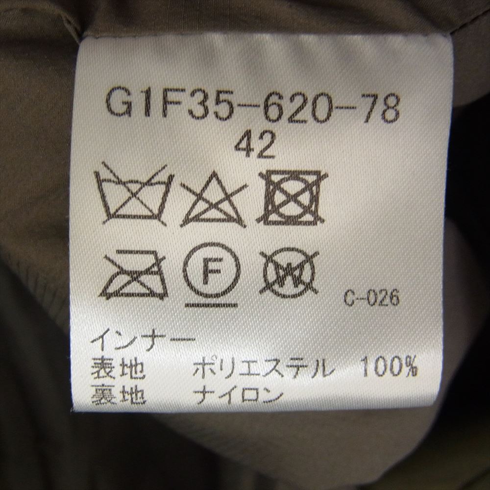 Mackintosh マッキントッシュ G1F35-620-78 LONDON ロンドン BERWICK バーウィック  カーキ系 42【中古】