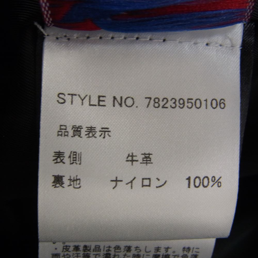 schott ショット 503HDT 訳有 HOODED ONESTAR 牛革 カウハイド フード ワンスター レザー ライダース ジャケット ブラック系 38【中古】