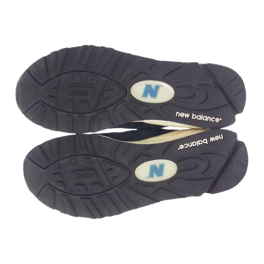 NEW BALANCE ニューバランス M990TB2 ローカット スニーカー シューズ ネイビー系 27.5cm【中古】