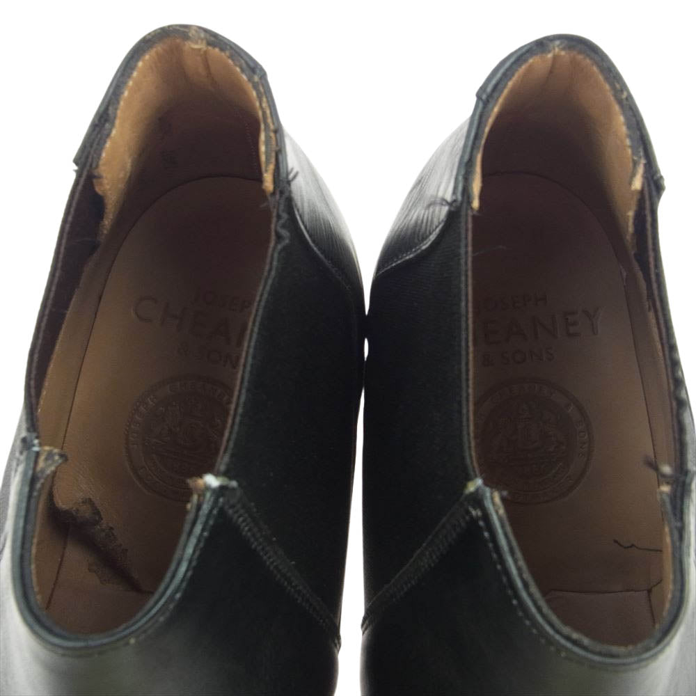 ジョセフチーニー EPIPHONE エピフォン サイドゴア ブーツ ブラック系 7【中古】