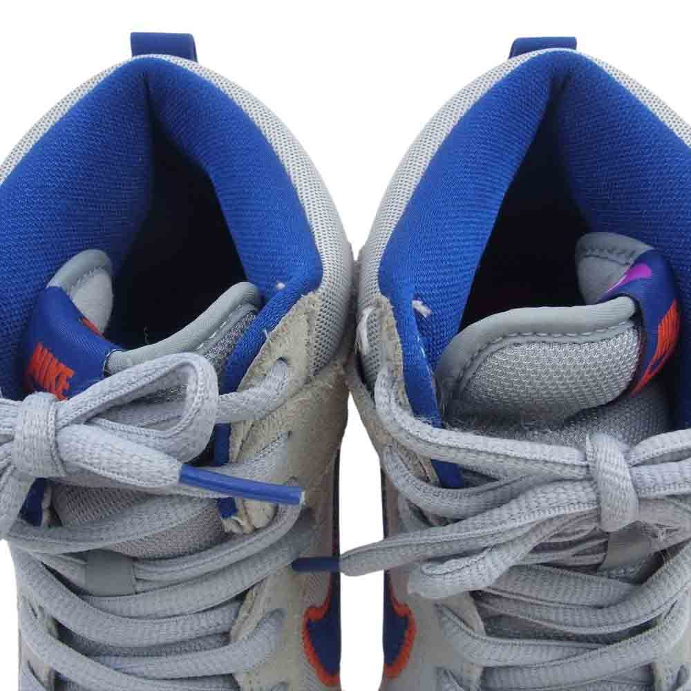 NIKE ナイキ DH7155-001 SB Dunk High Rush Blue and Team Orange/New York Mets ダンク ハイ スニーカー グレー系 ブルー系 28cm【中古】