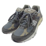 NEW BALANCE ニューバランス イングランド製 MADE IN ENGLAND UK生産40周年 アニバーサリー M991UKF ローカット スニーカー シューズ グレー系 29cm　USA　11【中古】