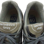 NEW BALANCE ニューバランス イングランド製 MADE IN ENGLAND UK生産40周年 アニバーサリー M991UKF ローカット スニーカー シューズ グレー系 29cm　USA　11【中古】