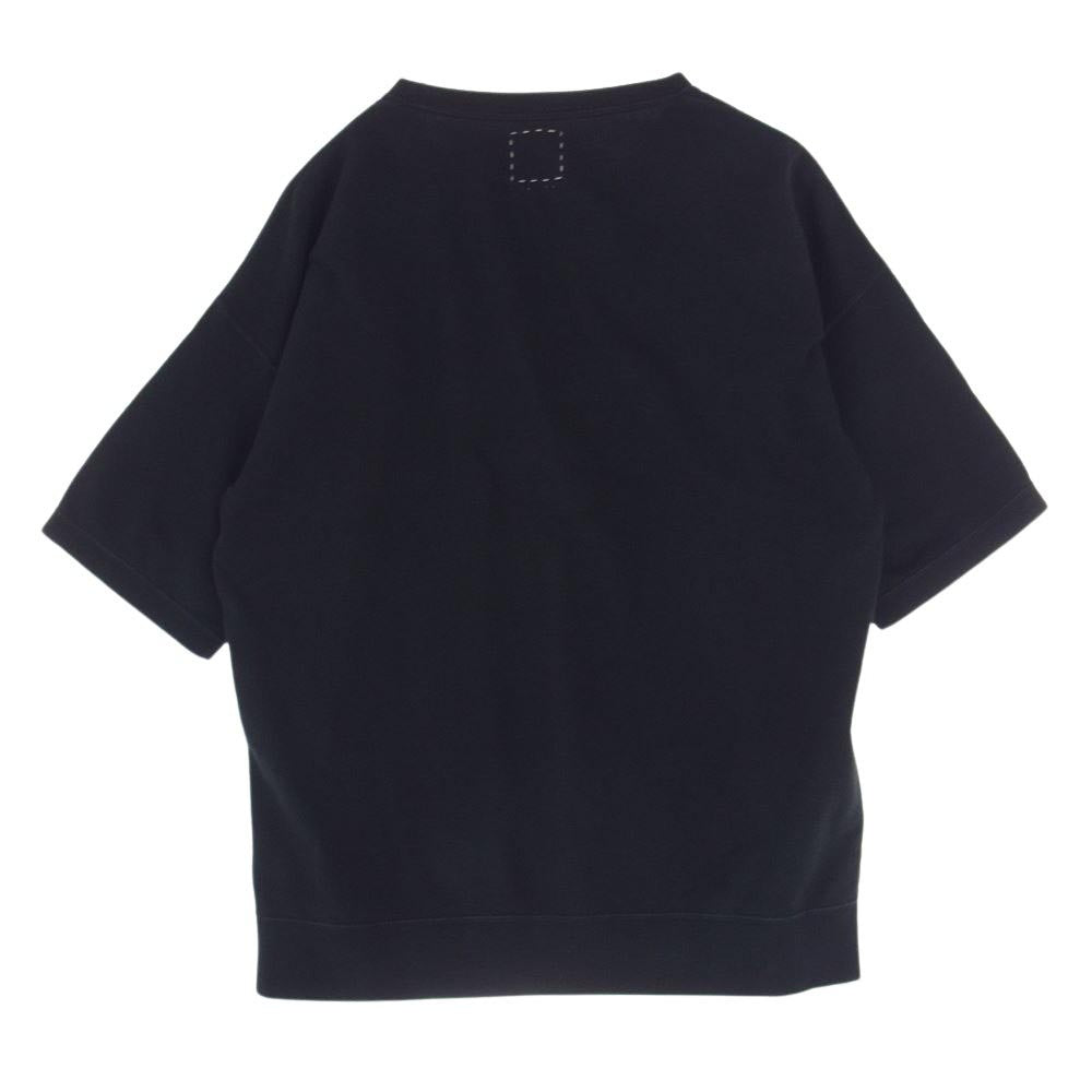 VISVIM ビズビム 19SS 0119105010011 JUMBO SWEAT S/S ジャンボ 半袖 スウェット  ブラック系 3【中古】