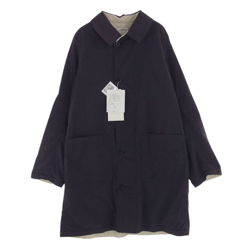 VISVIM ビズビム 18AW 0118205013015 GREASE MONKEY COAT GIZA グリース モンキー コート ステンカラーコート ダークグレー系 3【中古】