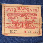 Levi's リーバイス 00s メキシコ製 517 BOOT CUT ブーツカット デニム パンツ インディゴブルー系 32【中古】